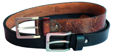 Kožený opasek 4 cm SQU G.A 1247