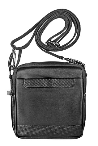 kožený shopper