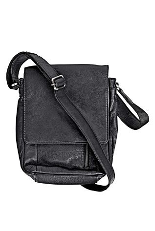 kožený shopper