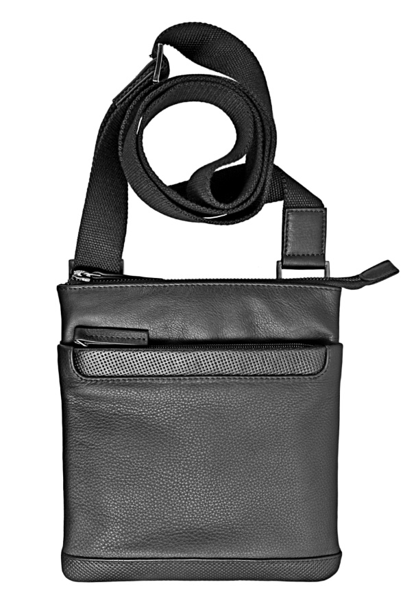 detail kožený shopper