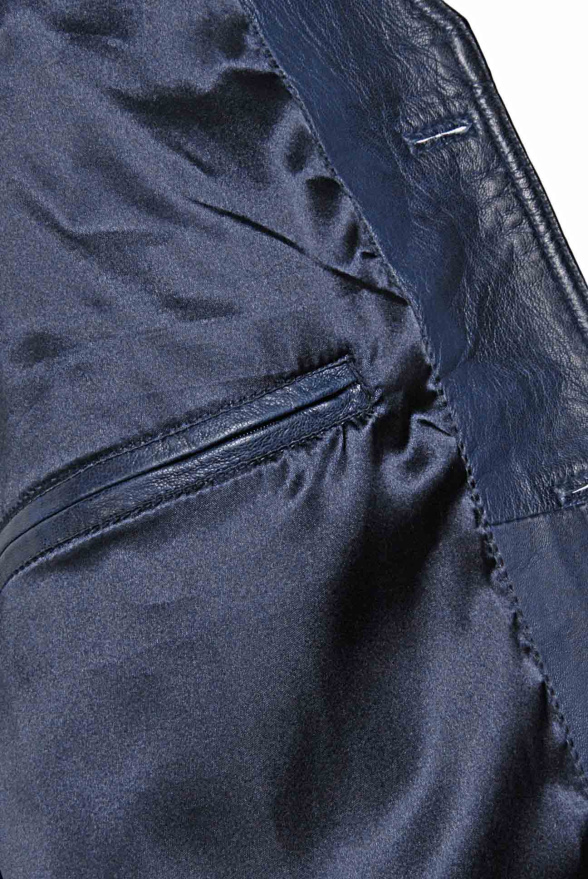 detail Pánská kožená vesta