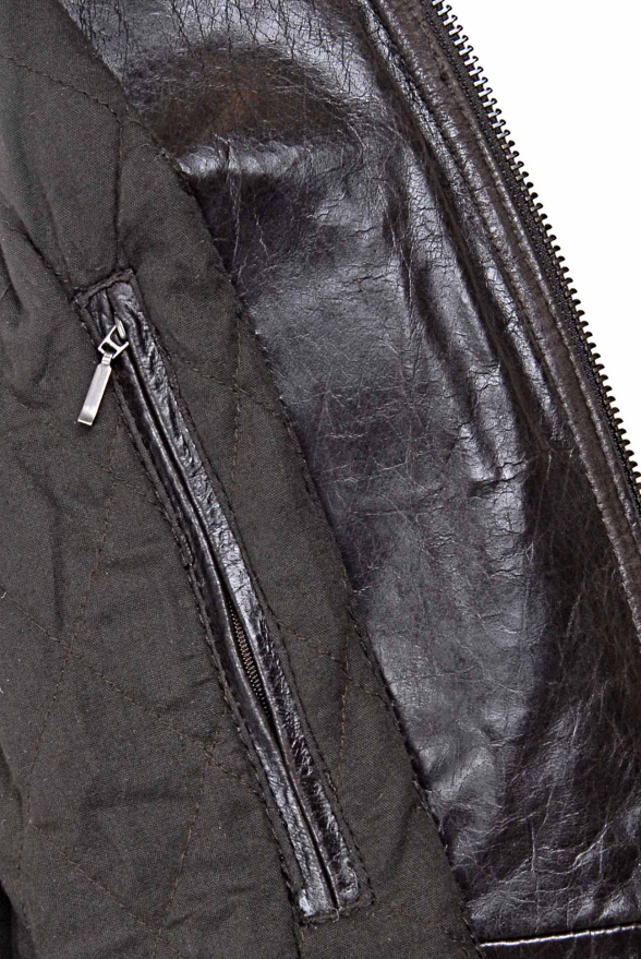 detail kožená pán. bunda