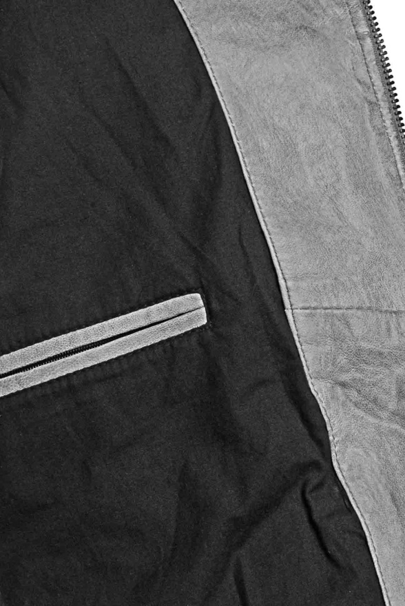 detail Pánská kožená bunda