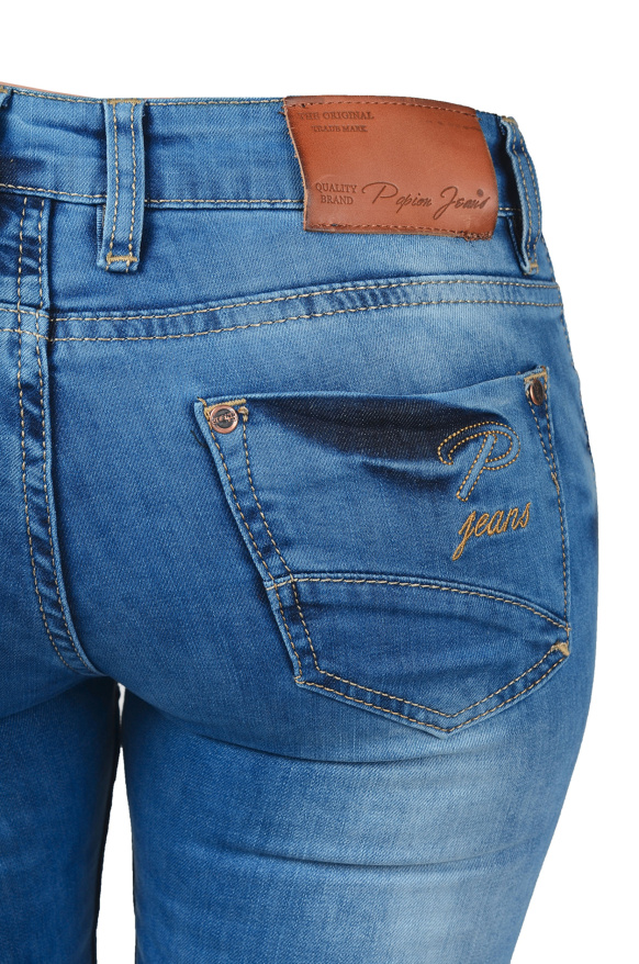 detail jeans kalhoty