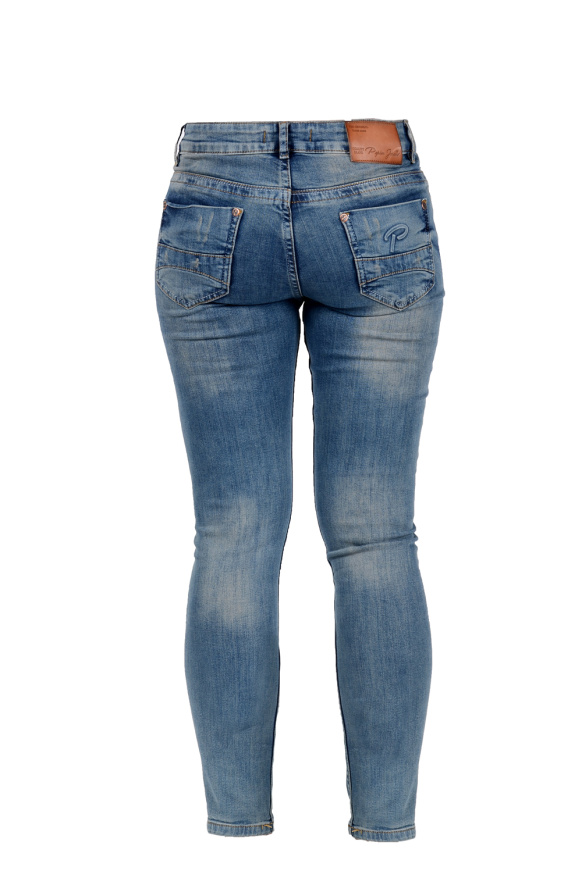 detail Papion jeans