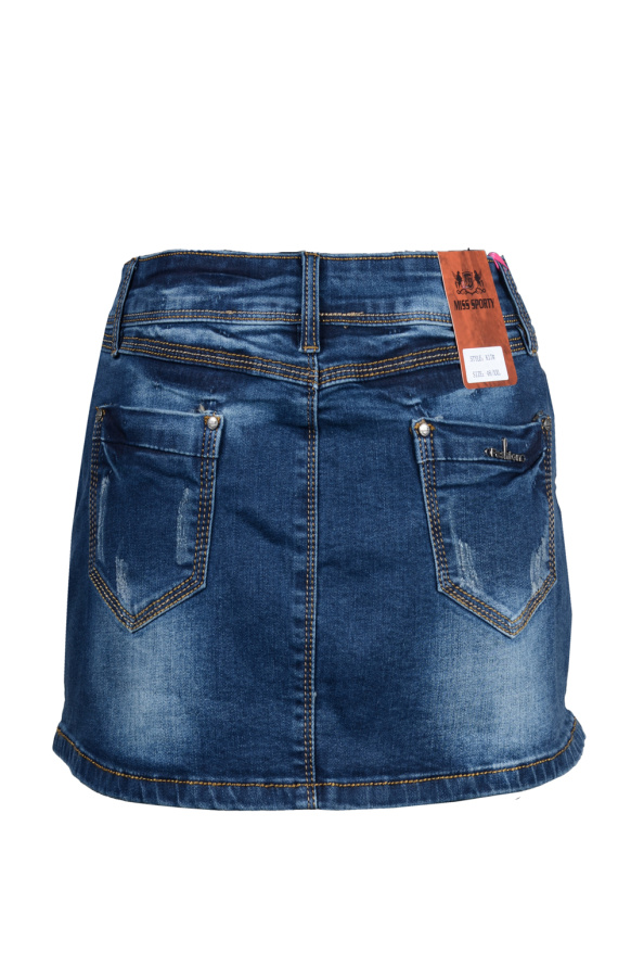 detail sukně jeans